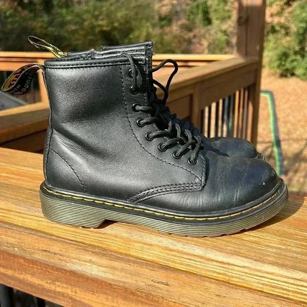 Dr. martens Leather Boots Kids 1